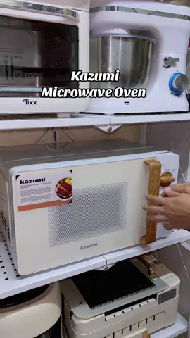 Kazumi Microwave Oven #kazumimicrowaveoven #microwaveoven #oven #kitchenmusthaves #teamputiteamkahoy 