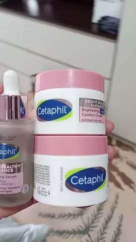 Cetaphil Bright Healthy Radiance serum day cream dan night cream aman buat kulit sensitiv #cetaphil #kulitkusam #sensitiveskin #serum #daycream 