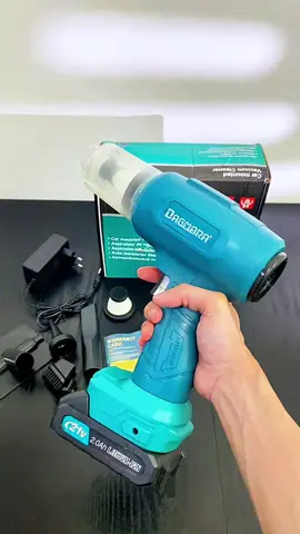 Cordless mini vacuum Dagmara tanpa wayar memang padu. Sedutan kuat boleh guna untuk bersihkan laptop, kereta nak guna untuk bersihkan rumah pun boleh. Ada warranty. Memang padu 🔥🔥 #vacuum #cordlessvacuum #blower #cordlessblower #powertool 