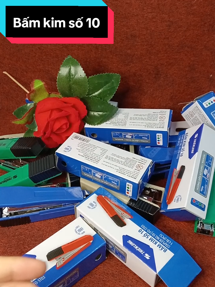 bấm gim Thiên Long #bamgim #thienlong #bamvo #bamkem #nguoimoixaykenh 