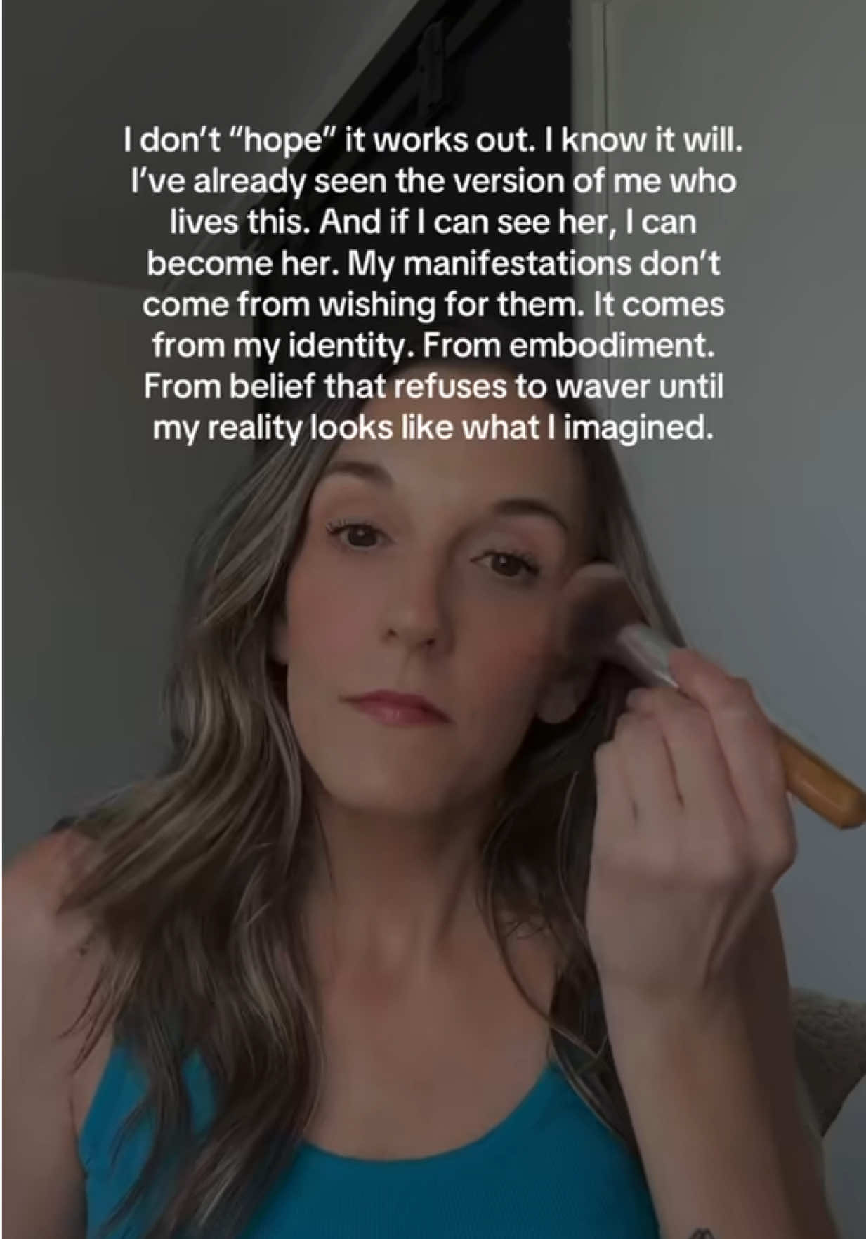 My delusion isn’t unrealistic…it’s data from my future self downloading into my reality ✌🏼 #lawofassumption #manifesting #delusional 