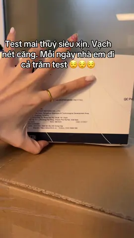 Test mai thuý siêu xịn. Vạch nét căng. Mỗi ngày nhà em đi cả trăm test 😌😌😌 #testmaithuy #xuhuong #benhvien #trending #yte 