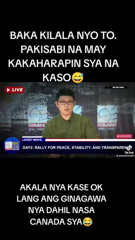 @macoyguzman2  paano yan😂😂😂 wag kase mang underestimate ng tao na akala mo ordinaryo lang sila sa tingin mo... pinatunayan mo lang talaga na 8080 ka at di ka exempted kung sasabihin mo na di mo alam ginagawa mo, akala mo pang yun at maraming namamatay sa maling akala😂😂😂 #pinoycanada🇨🇦🇵🇭 #attytorreon #cyberlibel #loyalista #kojc 