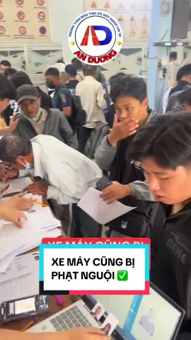 XE MÁY CŨNG BỊ  PHẠT NGUỘI ✅#cothuygplxthuduc #thiblxAA1 