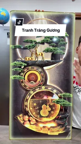 Tranh tráng gương #haohomhinh #tranhtrangguong 