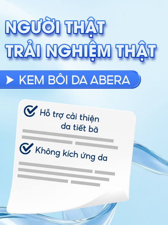 xử lý da tiết bã với ABERA #boidaabera #kemboidaabera #kemboida #abera