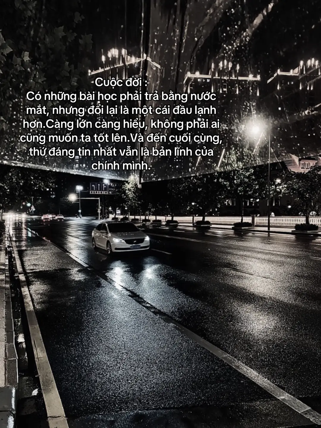Cuộc đời : Có những bài học phải trả bằng nước mắt, nhưng đổi lại là một cái đầu lạnh hơn. Càng lớn càng hiểu, không phải ai cũng muốn ta tốt lên. Và đến cuối cùng, thứ đáng tin nhất vẫn là bản lĩnh của chính mình.#x #fyppppppppppppppppppppppp #cuocsongthuongngay #flowmevinomienphi#😌😌😌 