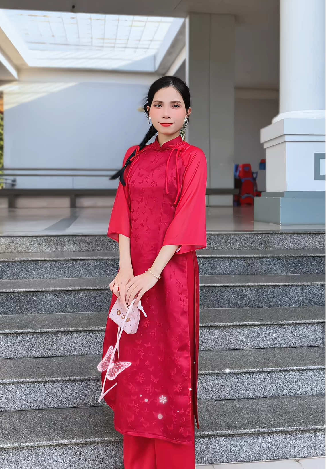 Áo Dài Cách Tân Gấm Châu Sa #aodaidep #aodaitet #aodaicuoi #aodaicachtannu 