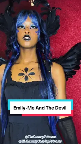 Wanted To Try A Different Transition This Time#emilyseraphim #hazbinhotel #fallenemilyhazbinhotel #hazbinhotelcosplay #princessyuna 