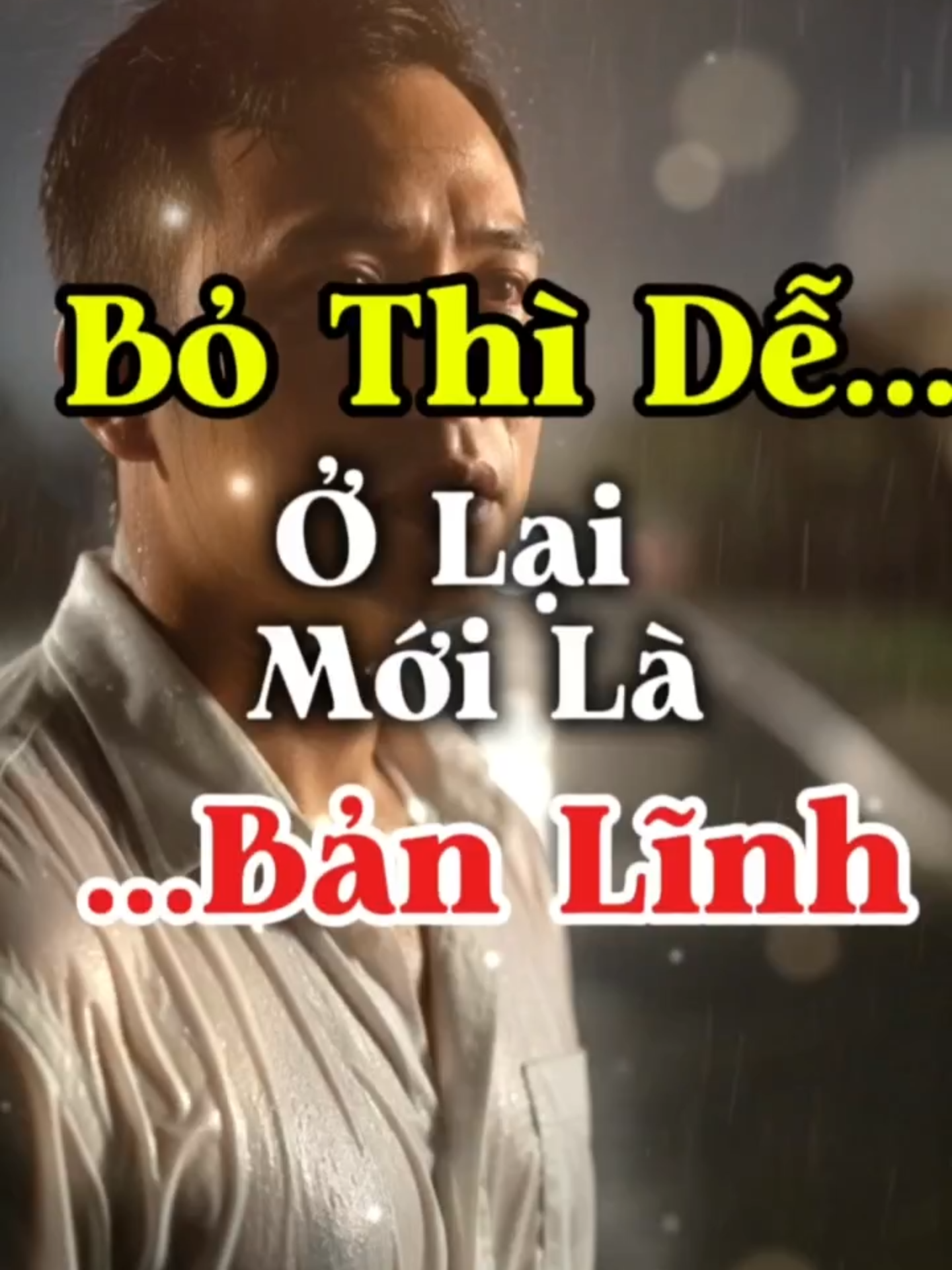 BỎ THÌ DỄ… Ở LẠI MỚI LÀ BẢN LĨNH ĐÀN ÔNG. “Bỏ thì dễ, ở lại mới là bản lĩnh đàn ông.”   Không phải ai cũng chịu nổi cảm giác bị tổn thương.   Không phải ai cũng đủ cứng để đứng lại khi trái tim mình đầy vết cắt. Đàn ông mạnh không phải vì không đau — mà vì dám đối diện đau.   Còn bạn? Bạn đủ bản lĩnh để ở lại hay chọn rời đi cho nhẹ lòng? #BìnhAnYên #BanLinhDanOng #TinhYeu #HonNhan #TikTokVN #DaoLy