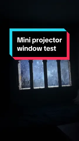 Testing the mini projector video #Tech #techtok #projector #yaptech