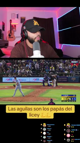 Las aguilas son los papás del licey 💪💪 #lidom #aguilascibaeñas #licey #santiagodeloscaballeros #republicadominicana🇩🇴 