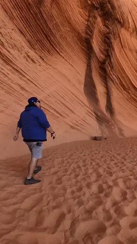 Hidden gem in Page, Arizona. Literally behind a gas station. 