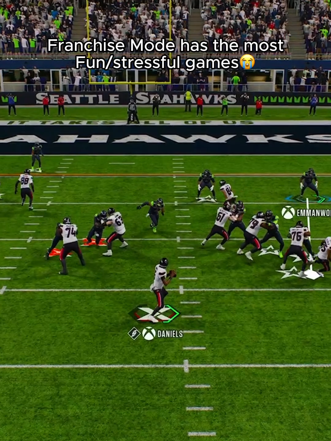 We couldn't stop each other 😭#maddencfm