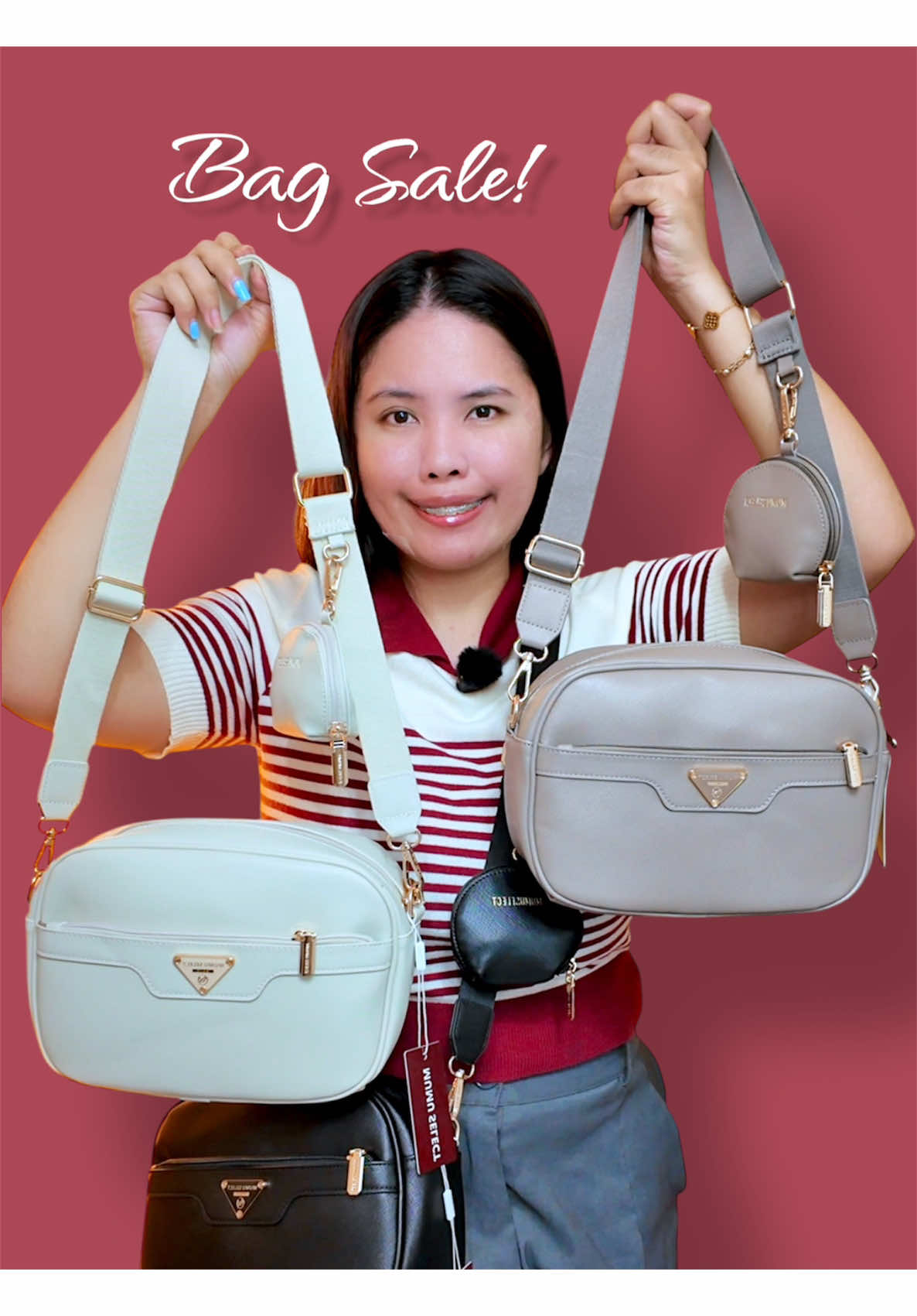 2in1 Classic Elegant Bag for Women Sale. #slingbag #classicbag #elegantbag #womensbag #luxurybag 