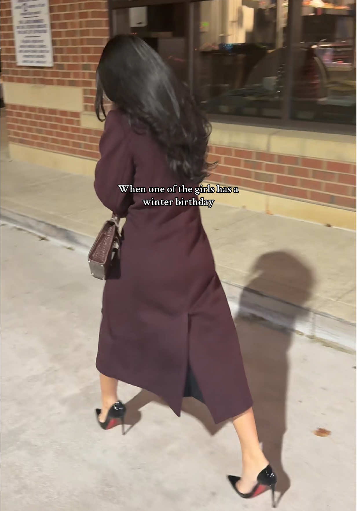 Not even winter yet and it’s already freezing😭 #winterbirthday #fyp 