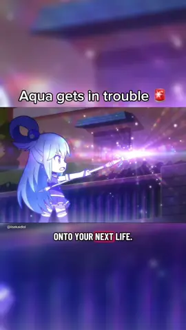 Aqua is like a feral chihuahua 🐕 Anime - || Isekai Quartet || #anime #animetiktok #animefyp #weeb #weebtiktok 