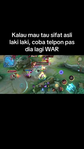 Sifat asli laki-laki  Mabar #mobilelegends #mabar #fyp  #hanabi 
