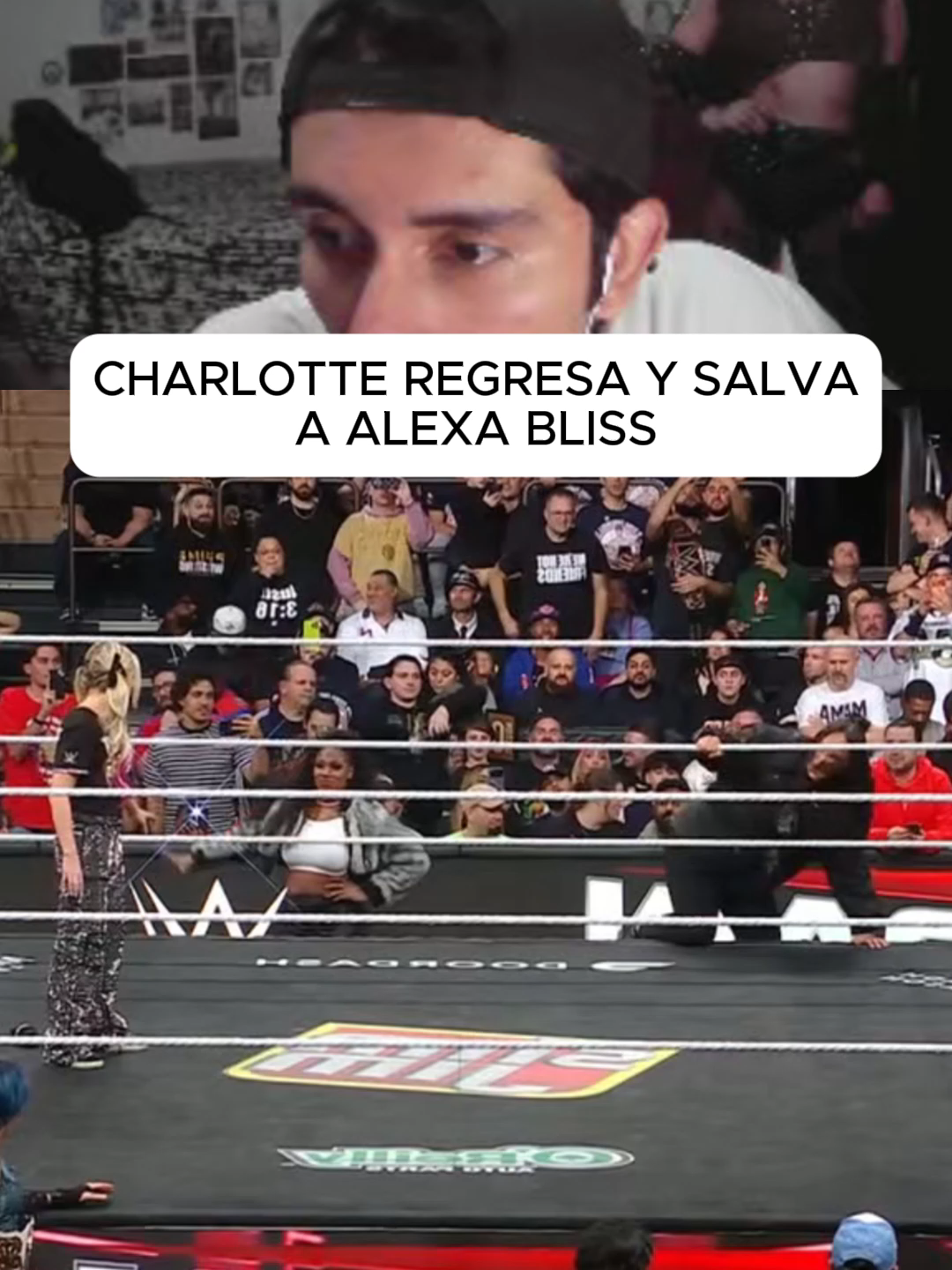 CHARLOTTE FLAIR REGRESA A SALVAR A ALEXA BLISS Y SU EQUIPO DE RHEA RIPLEY E IYO SKY OMG WOWOW INCREIBLE WOW REACCION EN VIVO ESPAÑOL #WWE #wwetiktok #wweraw #wweespañol #javiersc #mondaynightraw #charlotteflair #alexabliss #rhearipley #iyosky #asuka