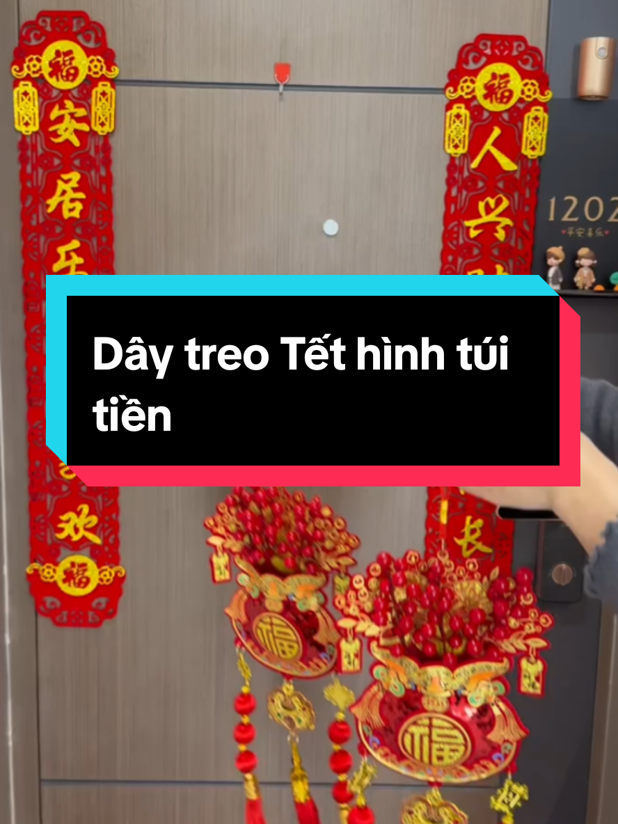 Dây treo trang trí hình túi tiên' Tết 2026  #tet #trangtritet #daytreotrangtritet #tet2026 #daytreomayman 