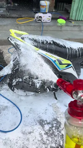 pembersihan jadi lebih optimal, menggunakan peralatan cuci dari corleone 😍✨ #corleone #G500Pro #carwash #alatsteammotor #jetwasher 