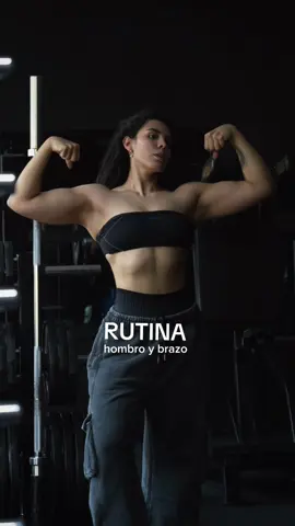 para tu próximo día de brazo y hombrito 👄 #rutinahombro #hombrosworkout #rutinabrazosmujer #fyp 