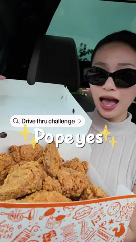 Tổ gà rán hơi bị độ tui trong tập Popeyes này rồi đó tr ơi =)))) anyways, here’s the last drive thru episode for this szn guys!!!🫶🏻  #Foodie #popeyes #friedchicken #drivethru 