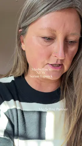 Sharing a few Maybelline serum lipstick shades that nobody is talking about… but absolutely should be. These are so smooth, so pretty, and crazy underrated. Tap the cart to shop the shades I’m wearing! #MaybellinePartner #LipstickSwatches #MakeupFor40Plus #BeautyTok #EverydayMakeup