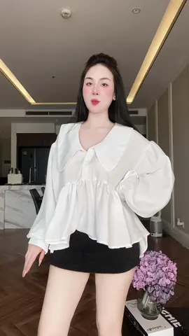 Babydoll cổ sen bèo 5245 