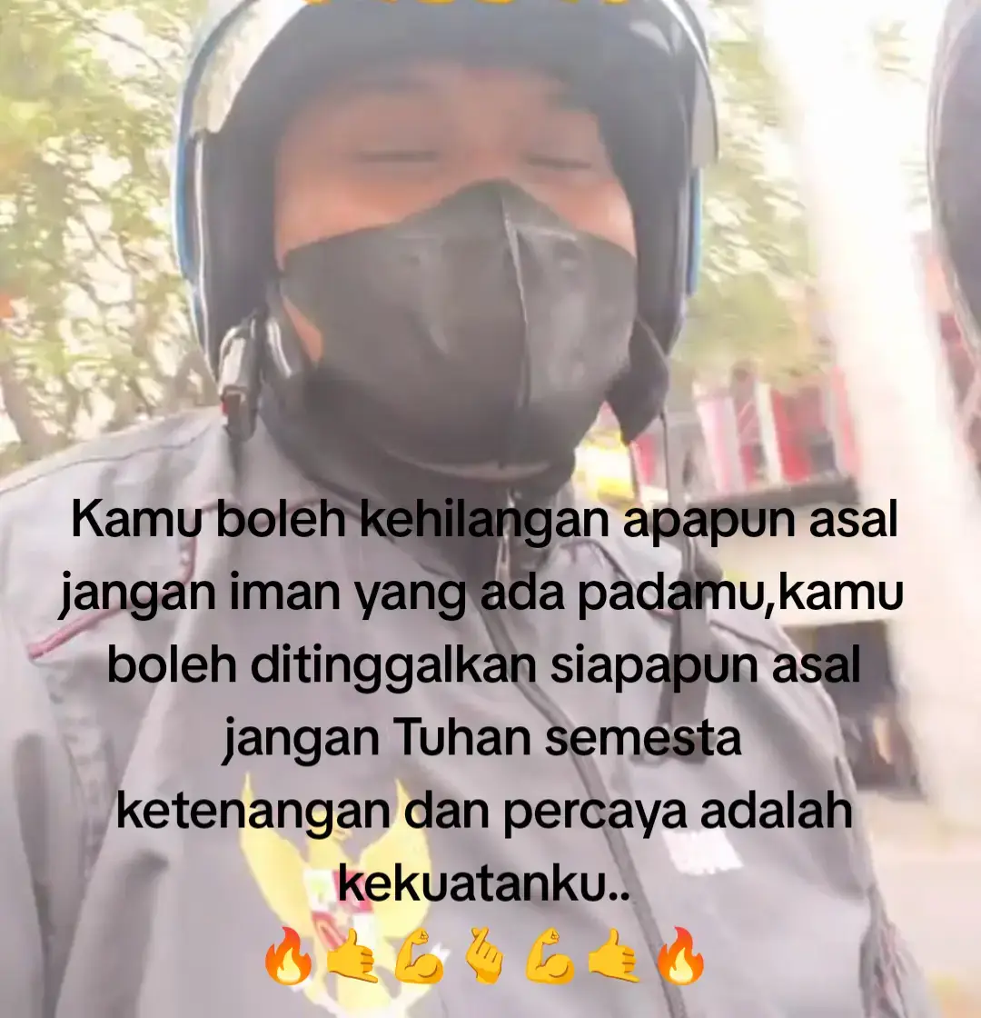 Tenang Dan Percaya#jalani_nikmati_syukuri🥰🥰😘😘 #semangatkerja 