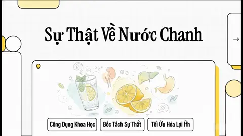 Sự thật về nước chanh  #thuantunhien #Chanh #chanhlieucao #cothetuchualanh #thaydoiloisong 