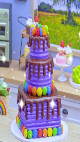 Miniature cake #miniature #minicooking #foryou #miniflavours #satisfyingvideos 