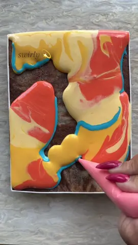 💛🩵🩷#cookies #cookiedecorating #royalicing #royalicingcookies #satisfying   