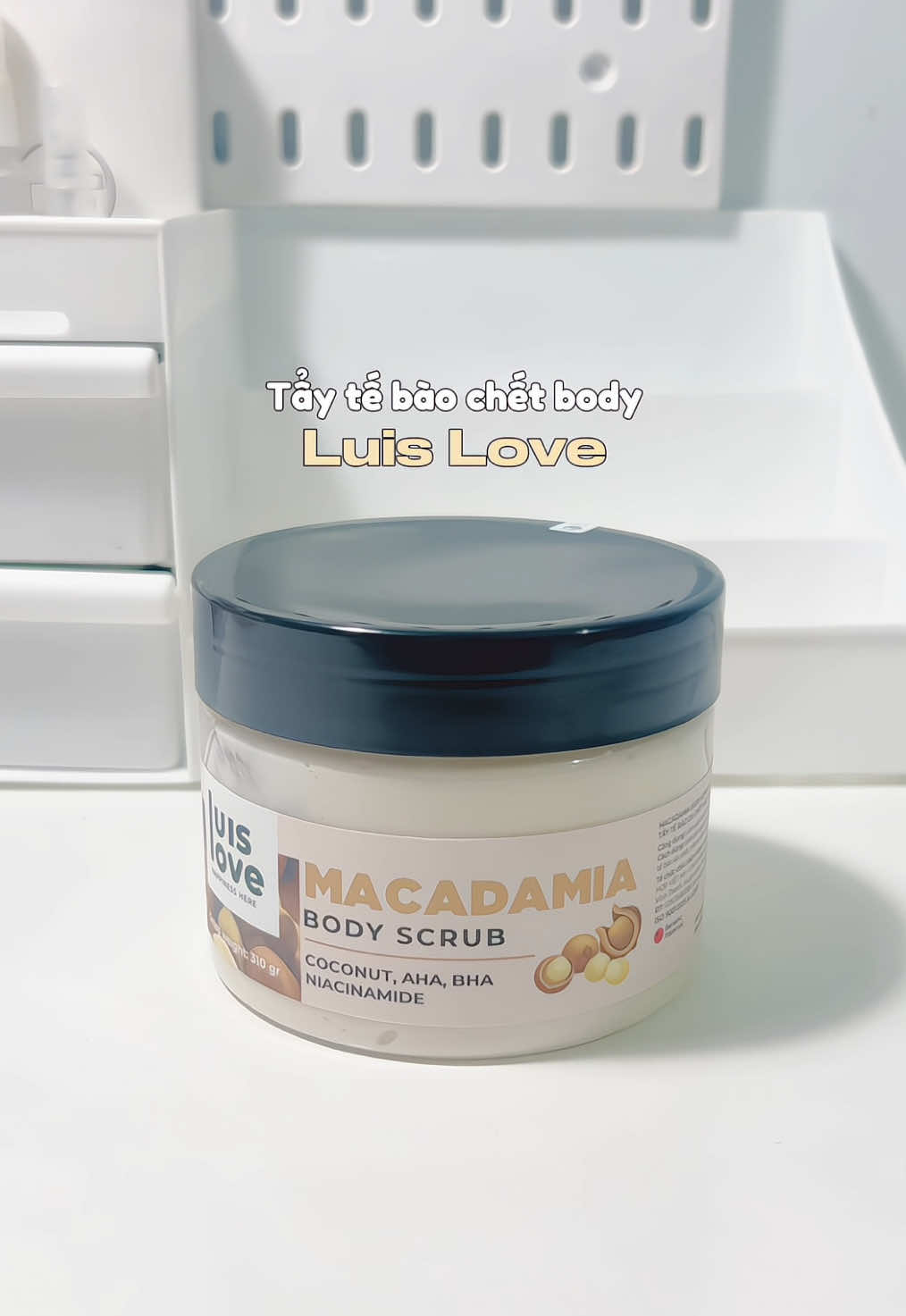 Tẩy tế bào chết🤩🤩#luislove #luislovevietnam #ttbc#taydachet#xh