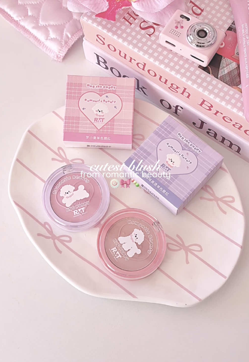 these cute blushes from kkv are now available here on tiktok!! 🙈 #blush #pinkblush #BeautyTok #blushrecos #fyp 