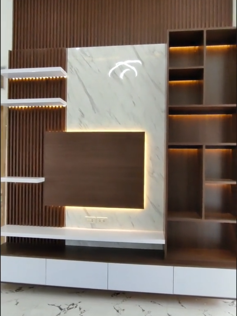 Bedrob TV, partisi dan kitchen Set+minibar ✨ bisa custom dan request warna dan ukurannya juga yah best 😘  #furniturkarawang  #interiordesign  #bintangjayafurniture  #fypシ゚  #videoviral 