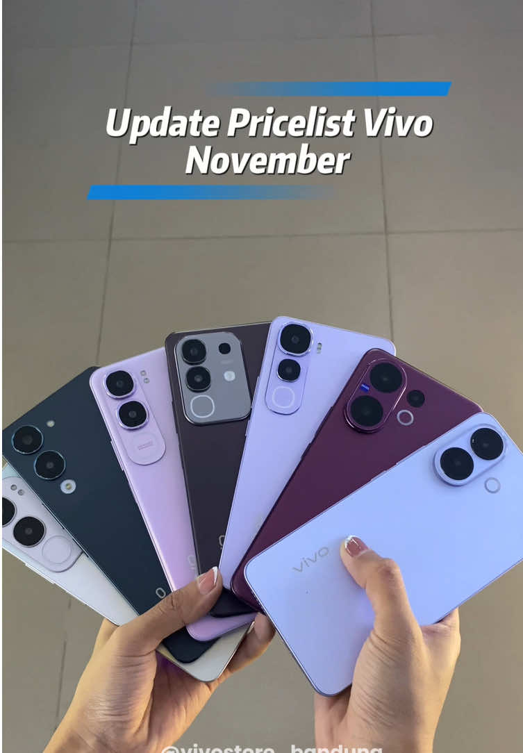 Tersedia pembayaran cash,kredit dan tukar tambah ya👌🏻😊 Untuk daerah Bandung yang males ketoko bisa banget diantar sampai rumah ya✅  #y19spro #y21d #y400 #v60litestyle #v60 @user84090651239 @vivoAreaA 