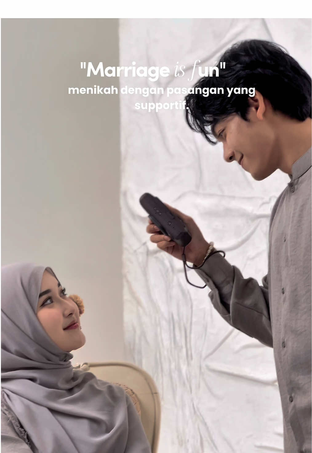 Seru banget ternyata nikah sama pasangan yang supportif .. Ceritain dong momen romantis/lucu dari pasangan kalian apa?😍 #amily #guszizan #kamilaasyifa #zizan #zizansyifa 