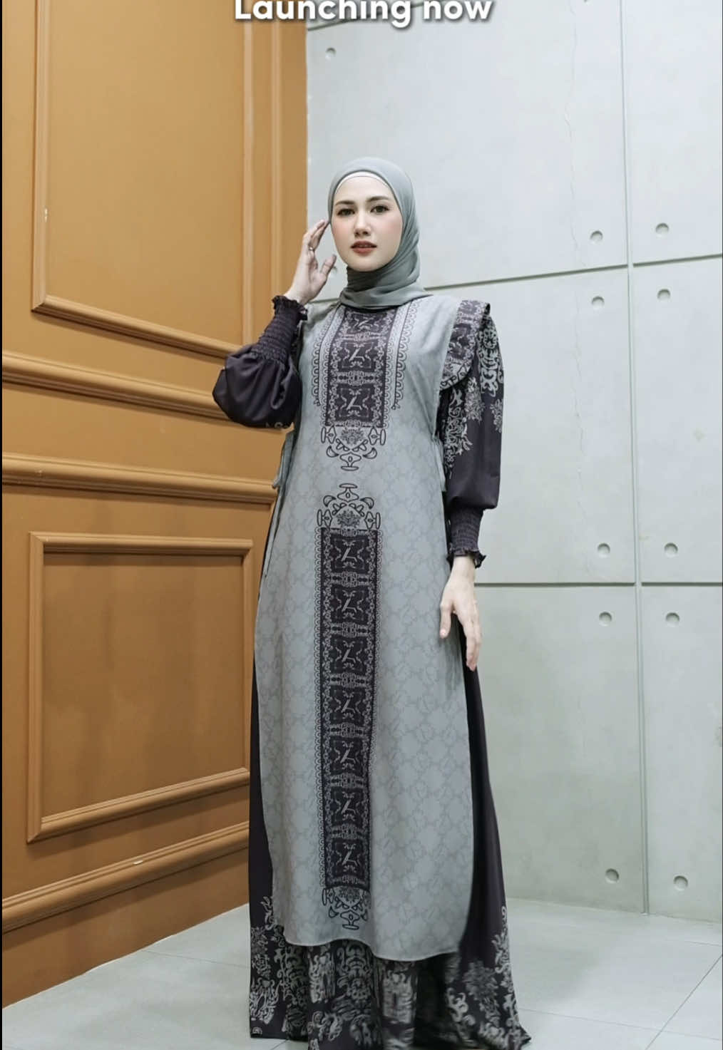Say hello to Syahanna Dress — soft hues, graceful details, and timeless elegance✨ #aisyalinastore #gamisterbaru2026 #gamismewahelegant #gamiskekinian #dresskondangan 