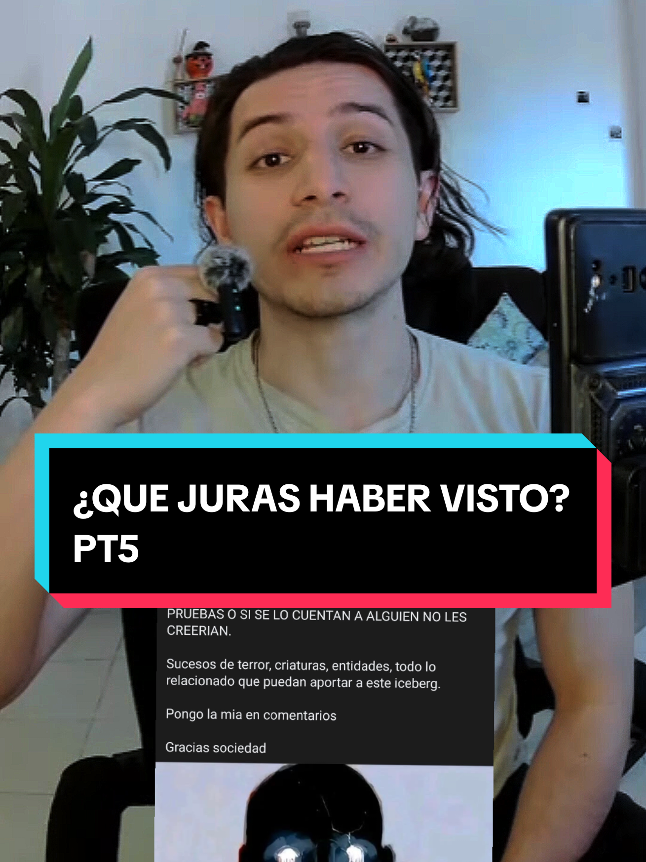 Iceberg de cosas que juras haber visto pero no tienes pruebas pt5 #derashtories #icebergs #historiasdetiktok #paranormal #terror