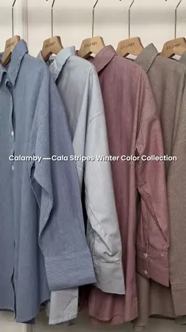 winter collection. somethinc cool tone, chic, simple, and stylish color just made for your style everyday ✨ #kemejawanita #inspooutfit #fashionhacks #outfitngantor #outfitngampus 