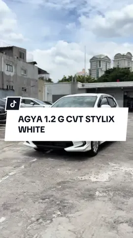Agya 1.2 G CVT Stylix White. Call Reza PSD 08567902688 untuk order. #toyotaagya #agyastylixwhite #salestoyotajakarta #salesauto2000 #auto2000permatahijau 