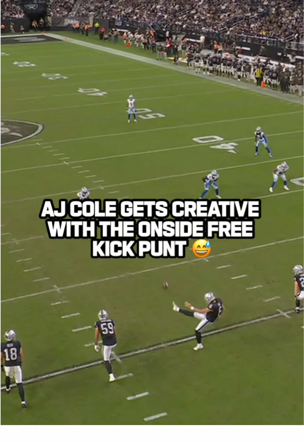 Haven’t seen this one before 💣 #nfl #football #rugby #nrl #bom 