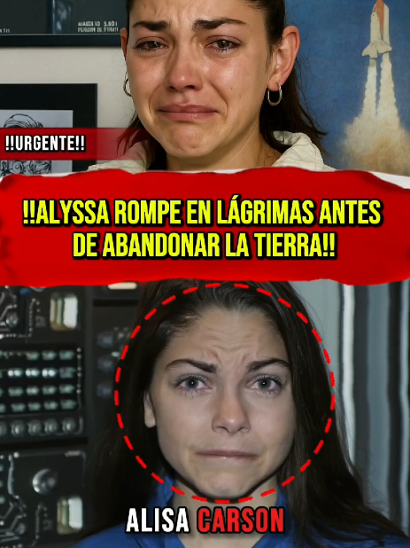 Una historia que marca a cualquiera que alguna vez soñó más allá de lo posible. La despedida de Alyssa revela miedos que nadie esperaba. Comparte con alguien que siguió su camino y comenta qué crees que realmente pasó. A veces, una opinión honesta habla más que el silencio. #alyssacarson #nasa #news #unitesdstates #espacio 