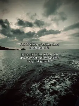 年轻人不怕犯错，只怕不敢尝试。 错误是教训，不是终点；年轻人犯的错误越多，就越成熟！#tanh08_ #tamtrang #story #sttdoi 