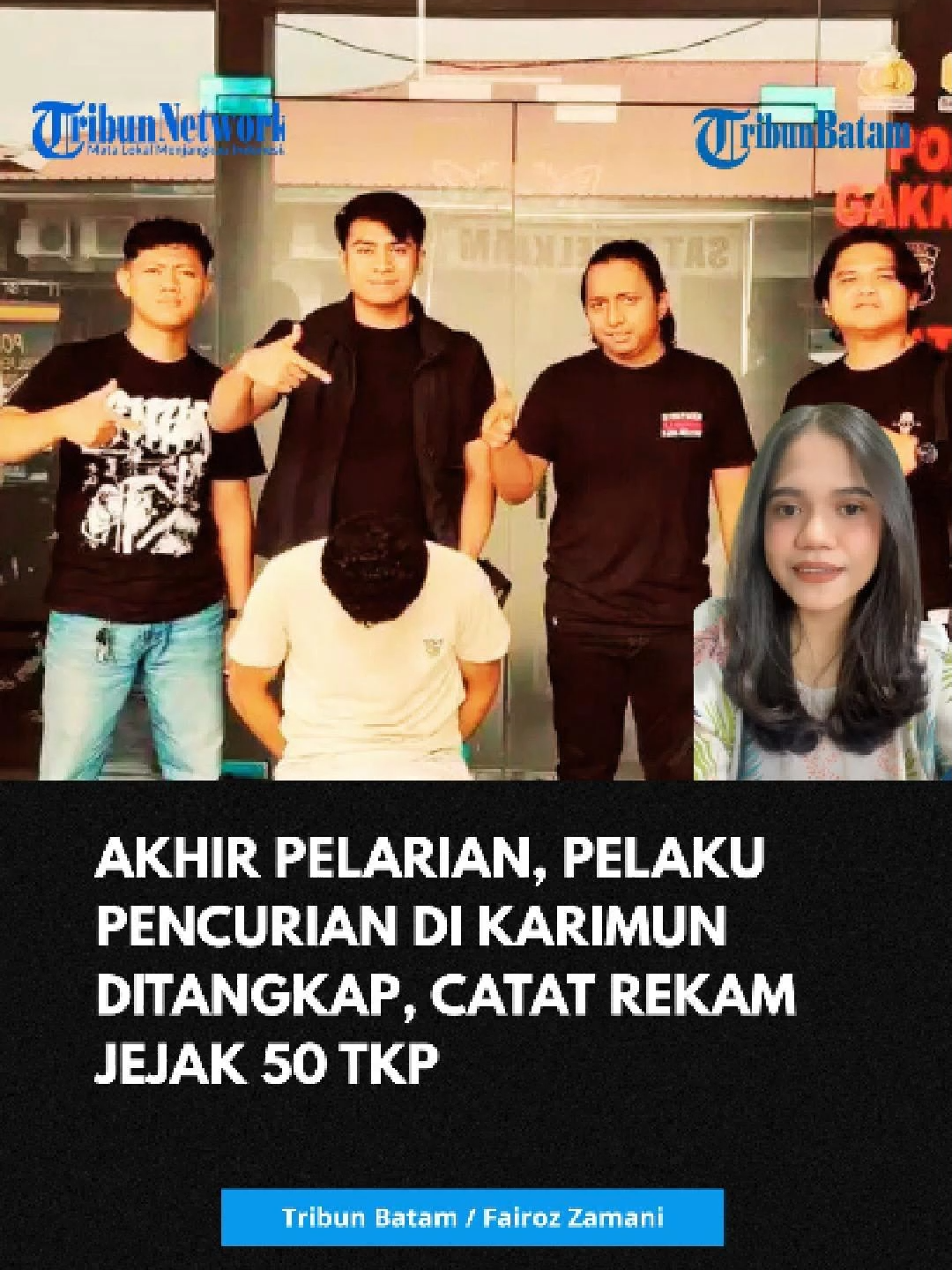 Dk, pelaku pencurian di Karimun tertunduk lesu setelah Tim Resmob Polres Karimun meringkusnya. TIm Resmob Polres Karimun yang dipimpin Ipda Kevin Wiliam meringkusnya saat berada di rumahnya di Kelurahan Sungai Lakam Barat. Sikapnya setelah bertemu polisi jelas berbeda ketika beraksi berbuat kriminal di Kabupaten Karimun, Provinsi Kepulauan Riau (Kepri). Hasil keterangan sementara yang dihimpun polisi, pelaku pencurian di Karimun ini sedikitnya sudah beraksi di 50 lokasi berbeda. Rinciannya, 17 lokasi di Kecamatan Balai, 23 kali di Kecamatan Meral dan 10 lokasi berbeda di Kecamatan Tebing.  Sejumlah barang yang biasa ia curi di antaranya tabung gas, uang tunai, besi bekas, kompor, kabel, gerobak, mesin air, aluminium, baling-baling kapal, hingga sepatu safety. Salah satu aksinya menyasar penghuni indekos Laixing di Kelurahan Kapling, Kecamatan Tebing, Kabupaten Karimun, Provinsi Kepri. Baca selengkapnya di, https://batam.tribunnews.com/karimun/665940/pelaku-pencurian-di-karimun-tertunduk-bertemu-polisi-beraksi-di-50-lokasi-berbeda #batamtribun #beritabatam #beritaviral #beritakepri #viralvideo #viraltiktok #fyppppppppppppppppppppppp #pencuriandikarimun