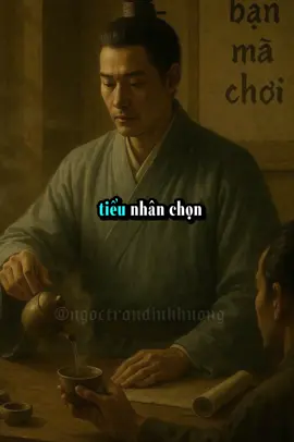 quân tử chọn bạn mà chơi, tiểu nhân chọn người mà lợi ##tuduydung##ngoctran##donghanhcungban##xuhuong