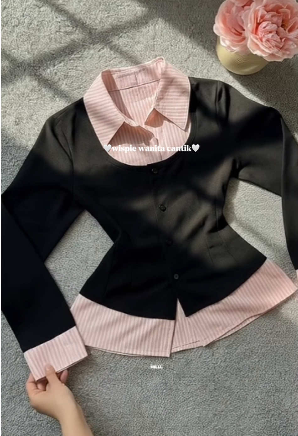 [PO] Wispie Yareuu Shirt Kemeja fitted blouse #fashion #fashiontiktok #ootdfashion #outfitinspo #outfitideas 