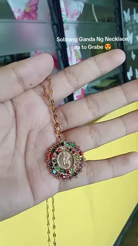 Hindi KUMUKUPAS na Necklace Ang ganda! Charming Virgin Mary Pendant N necklace colorful church Window #necklace #goldnecklac #mamamarynecklace #mamamarypendantnecklace  #nontarnishnecklace 