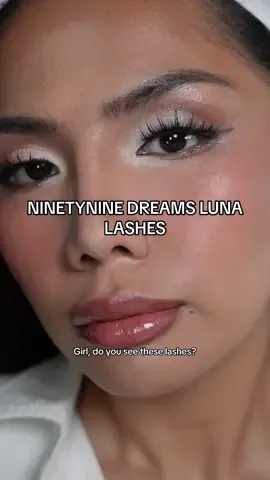 I literally stocked up on @NinetynineDreams’s luna lashes because i fell IN LOVE #lashes #striplashes #ninetyninedreams 
